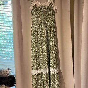 Christy Dawn Emma dress green orchard